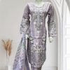 D20 Viscose Salwar Kameez Lilac