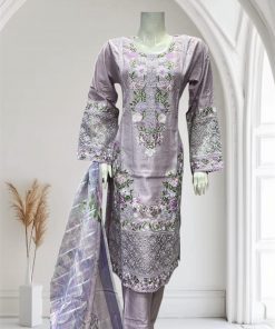Alternative view of D20 Viscose Salwar Kameez Black