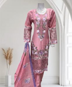 D20 Viscose Salwar Kameez Pink