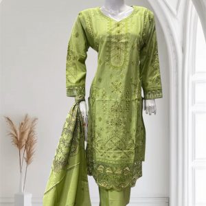 Alternative view of D21 Mix Cotton Plazzo Peach