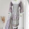 D17 Viscose Salwar Kameez Lilac