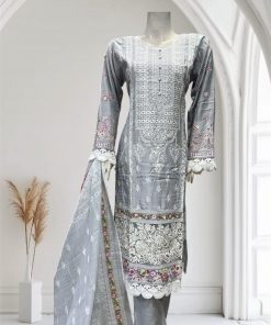 Alternative view of D17 Viscose Salwar Kameez Black