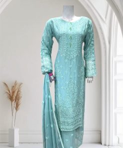 Alternative view of D14 Party Plazzo Suit Grey